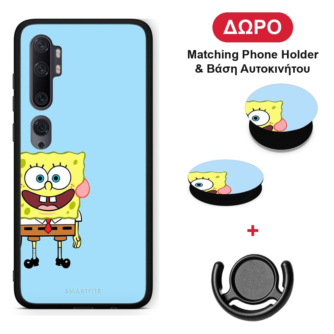 Friends Bob - Xiaomi Mi Note 10 / 10 Pro θήκη + Δώρο Phone Holder & Βάση Αυτοκινήτου