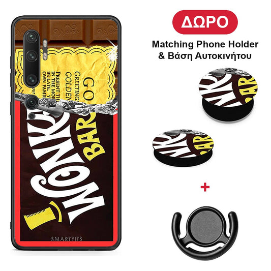 Golden Ticket - Xiaomi Mi Note 10 / 10 Pro θήκη + Δώρο Phone Holder & Βάση Αυτοκινήτου