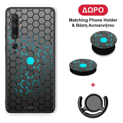 Geometric Hexagonal - Xiaomi Mi Note 10 / 10 Pro θήκη + Δώρο Phone Holder & Βάση Αυτοκινήτου