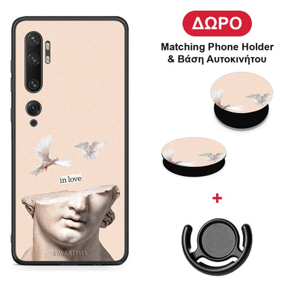 In Love - Xiaomi Mi Note 10 / 10 Pro θήκη + Δώρο Phone Holder & Βάση Αυτοκινήτου