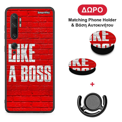Like A Boss - Xiaomi Mi Note 10 / 10 Pro θήκη + Δώρο Phone Holder & Βάση Αυτοκινήτου