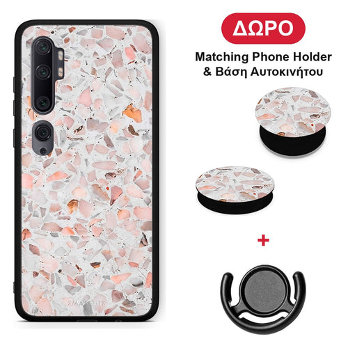 Marble Terrazzo - Xiaomi Mi Note 10 / 10 Pro θήκη + Δώρο Phone Holder & Βάση Αυτοκινήτου
