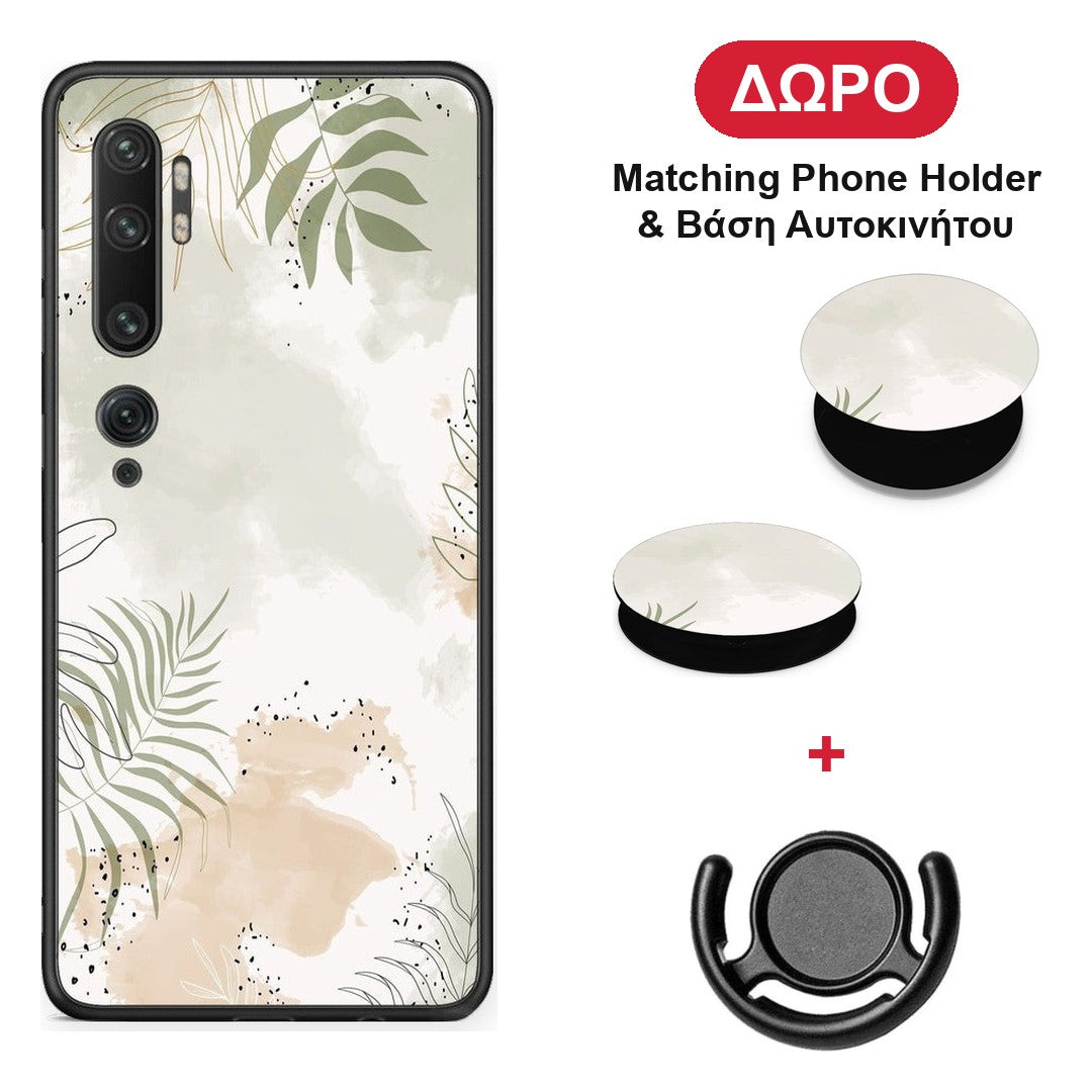 Nude Plants - Xiaomi Mi Note 10 / 10 Pro θήκη + Δώρο Phone Holder & Βάση Αυτοκινήτου