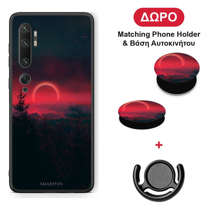 Tropic Sunset - Xiaomi Mi Note 10 / 10 Pro θήκη + Δώρο Phone Holder & Βάση Αυτοκινήτου