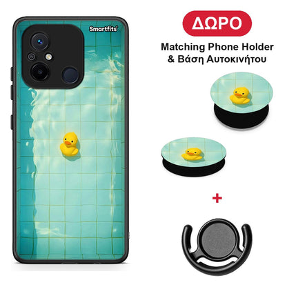 Yellow Duck - Xiaomi Poco C55 θήκη + Δώρο Phone Holder & Βάση Αυτοκινήτου