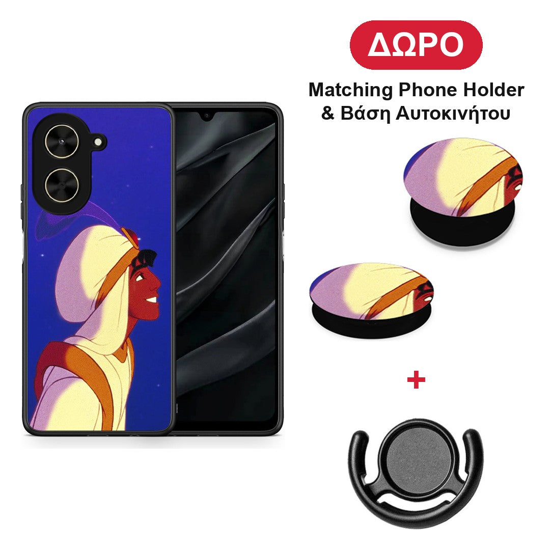 Alladin And Jasmine Love 1 - Xiaomi Poco C71 θήκη + Δώρο Phone Holder & Βάση Αυτοκινήτου
