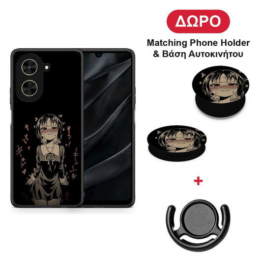 Anime Girl - Xiaomi Poco C71 θήκη + Δώρο Phone Holder & Βάση Αυτοκινήτου