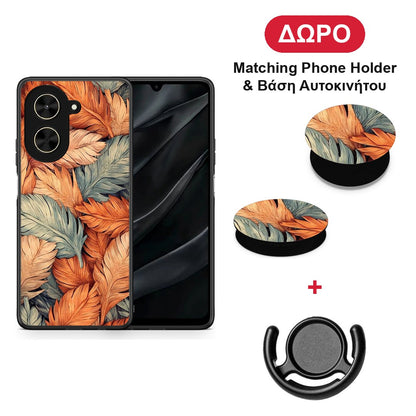 Autumn Leaves - Xiaomi Poco C71 θήκη + Δώρο Phone Holder & Βάση Αυτοκινήτου