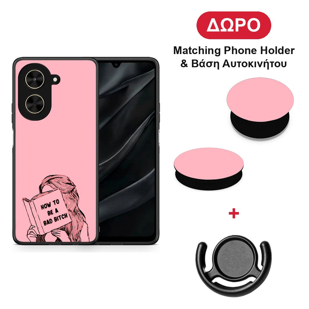 Bad Bitch - Xiaomi Poco C71 θήκη + Δώρο Phone Holder & Βάση Αυτοκινήτου