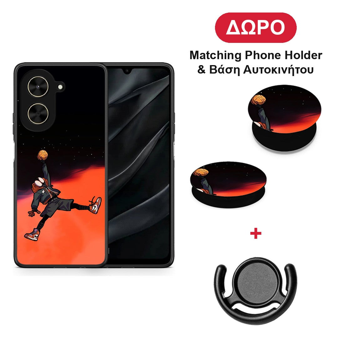 Basketball Hero - Xiaomi Poco C71 θήκη + Δώρο Phone Holder & Βάση Αυτοκινήτου