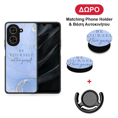 Be Yourself - Xiaomi Poco C71 θήκη + Δώρο Phone Holder & Βάση Αυτοκινήτου