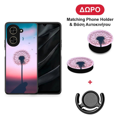 Boho Wish - Xiaomi Poco C71 θήκη + Δώρο Phone Holder & Βάση Αυτοκινήτου