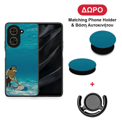 Clean The Ocean - Xiaomi Poco C71 θήκη + Δώρο Phone Holder & Βάση Αυτοκινήτου