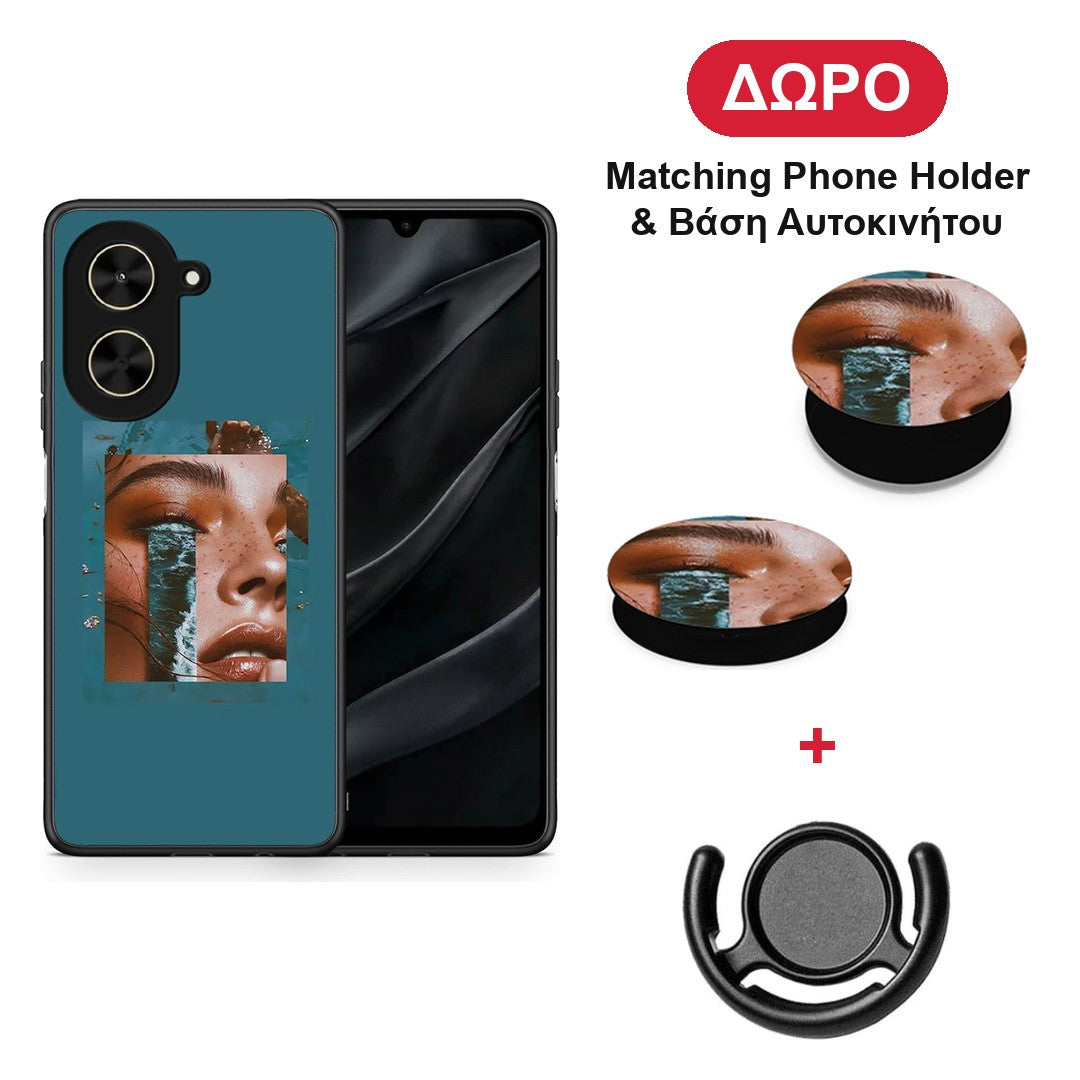 Cry An Ocean - Xiaomi Poco C71 θήκη + Δώρο Phone Holder & Βάση Αυτοκινήτου