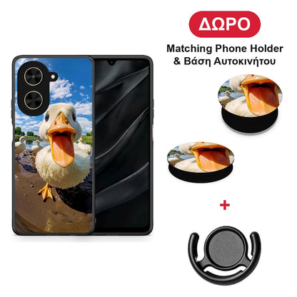 Duck Face - Xiaomi Poco C71 θήκη + Δώρο Phone Holder & Βάση Αυτοκινήτου