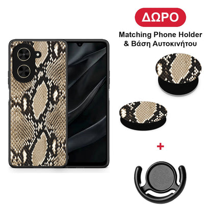 Animal Fashion Snake - Xiaomi Poco C71 θήκη + Δώρο Phone Holder & Βάση Αυτοκινήτου