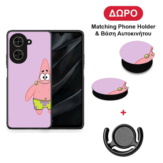 Friends Patrick - Xiaomi Poco C71 θήκη + Δώρο Phone Holder & Βάση Αυτοκινήτου