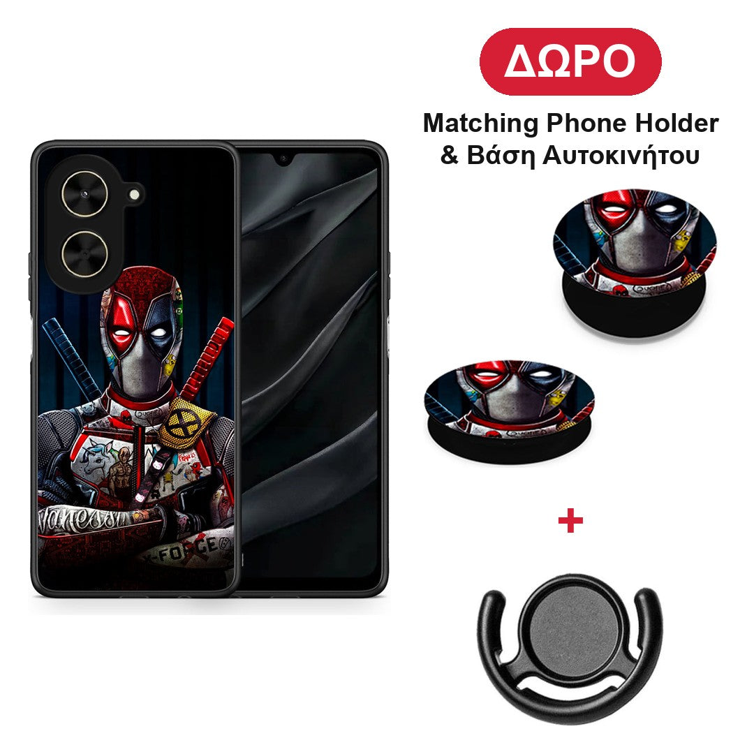 Funny Guy - Xiaomi Poco C71 θήκη + Δώρο Phone Holder & Βάση Αυτοκινήτου