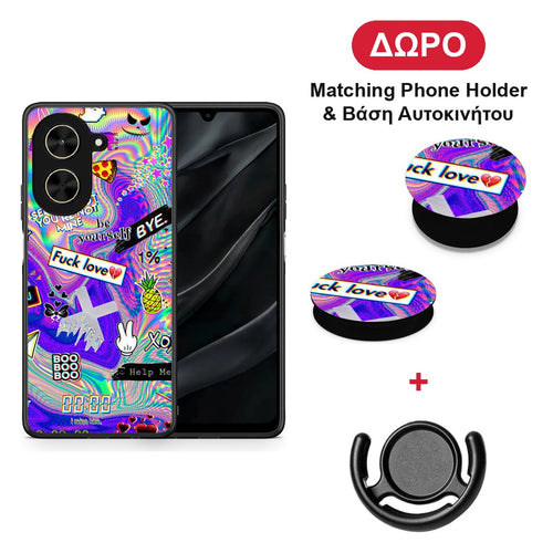 Game Over - Xiaomi Poco C71 θήκη + Δώρο Phone Holder & Βάση Αυτοκινήτου