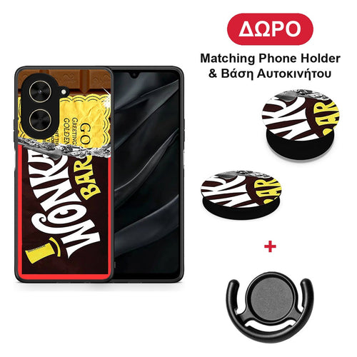 Golden Ticket - Xiaomi Poco C71 θήκη + Δώρο Phone Holder & Βάση Αυτοκινήτου