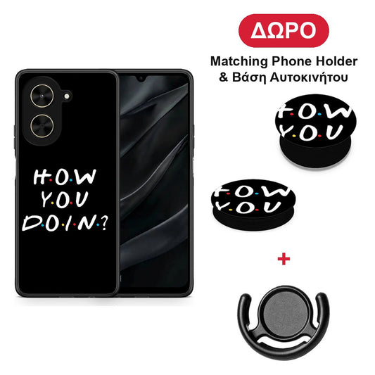 How You Doin - Xiaomi Poco C71 θήκη + Δώρο Phone Holder & Βάση Αυτοκινήτου