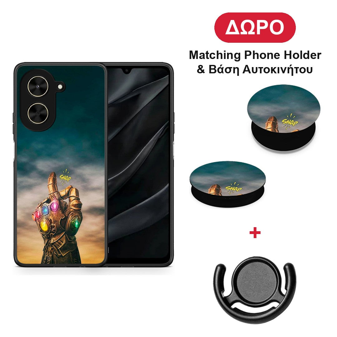 Infinity Snap - Xiaomi Poco C71 θήκη + Δώρο Phone Holder & Βάση Αυτοκινήτου