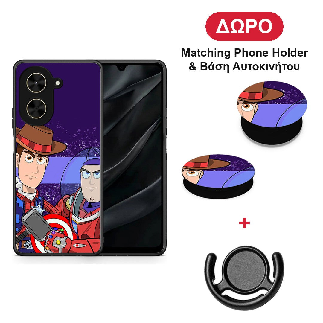 Infinity Story - Xiaomi Poco C71 θήκη + Δώρο Phone Holder & Βάση Αυτοκινήτου