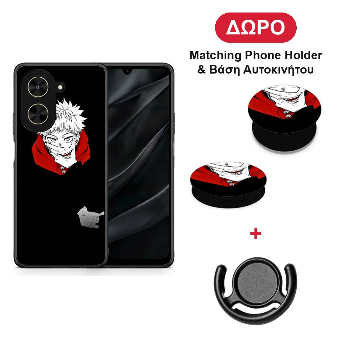 Itadori Anime - Xiaomi Poco C71 θήκη + Δώρο Phone Holder & Βάση Αυτοκινήτου