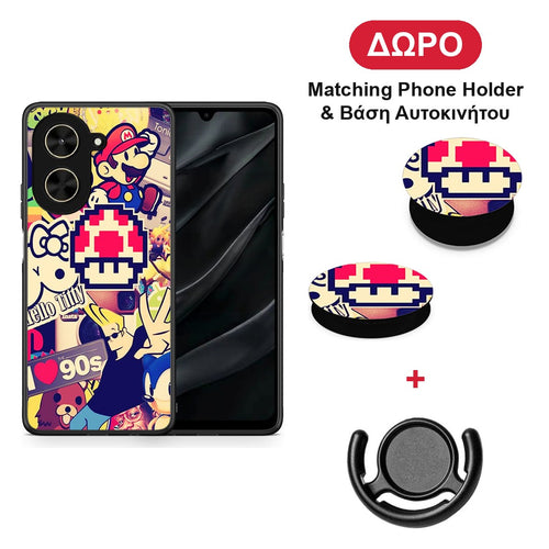 Love The 90s - Xiaomi Poco C71 θήκη + Δώρο Phone Holder & Βάση Αυτοκινήτου