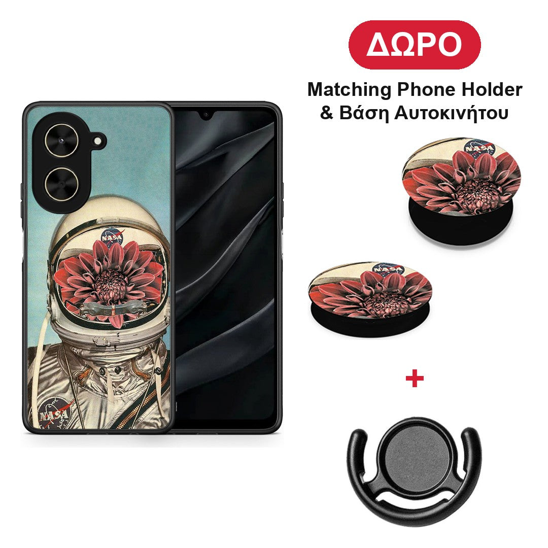Nasa Bloom - Xiaomi Poco C71 θήκη + Δώρο Phone Holder & Βάση Αυτοκινήτου