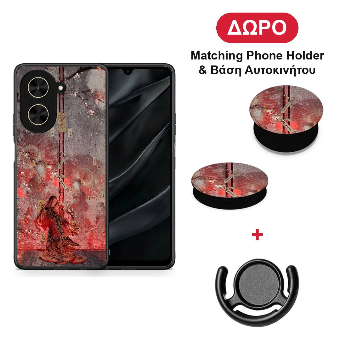 Nezuko Kamado - Xiaomi Poco C71 θήκη + Δώρο Phone Holder & Βάση Αυτοκινήτου