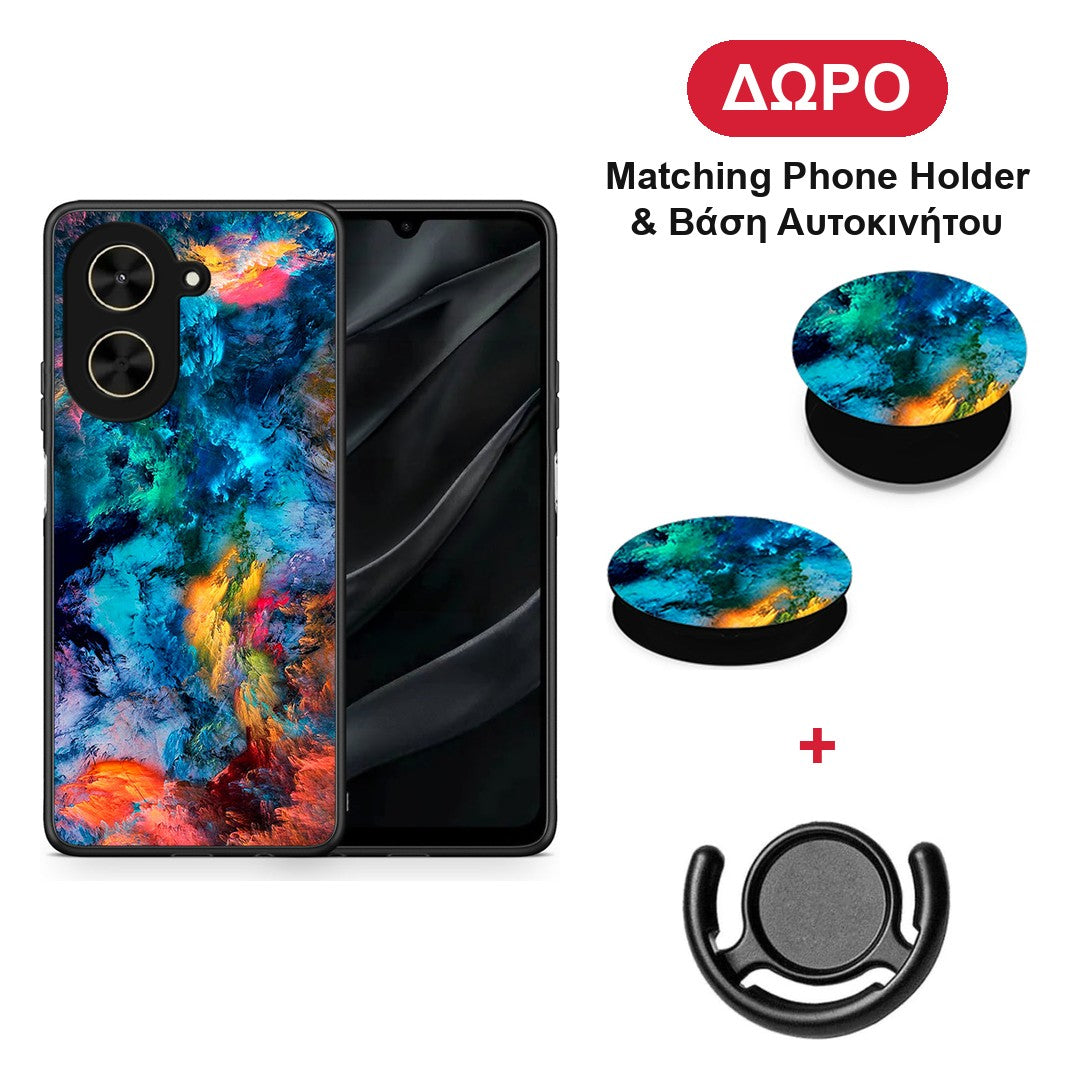 Paint Crayola - Xiaomi Poco C71 θήκη + Δώρο Phone Holder & Βάση Αυτοκινήτου