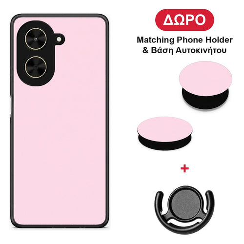 Pale Pink - Xiaomi Poco C71 θήκη + Δώρο Phone Holder & Βάση Αυτοκινήτου
