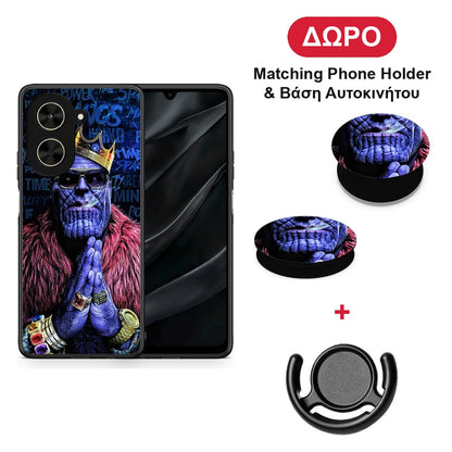 PopArt Thanos - Xiaomi Poco C71 θήκη + Δώρο Phone Holder & Βάση Αυτοκινήτου