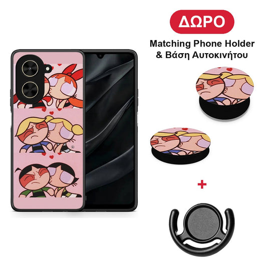 Puff Love - Xiaomi Poco C71 θήκη + Δώρο Phone Holder & Βάση Αυτοκινήτου