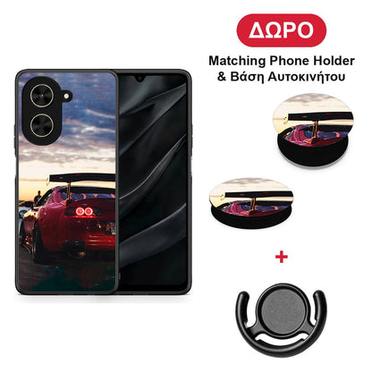 Racing Supra - Xiaomi Poco C71 θήκη + Δώρο Phone Holder & Βάση Αυτοκινήτου