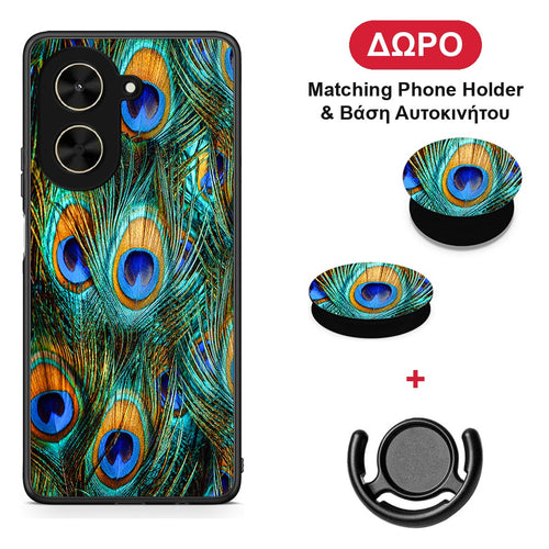 xiaomi-poco-c71-real-peacock-feathers-case ΔΩΡΟ