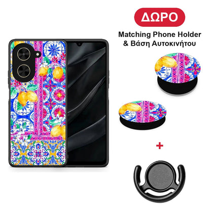 Retro Spring - Xiaomi Poco C71 θήκη + Δώρο Phone Holder & Βάση Αυτοκινήτου