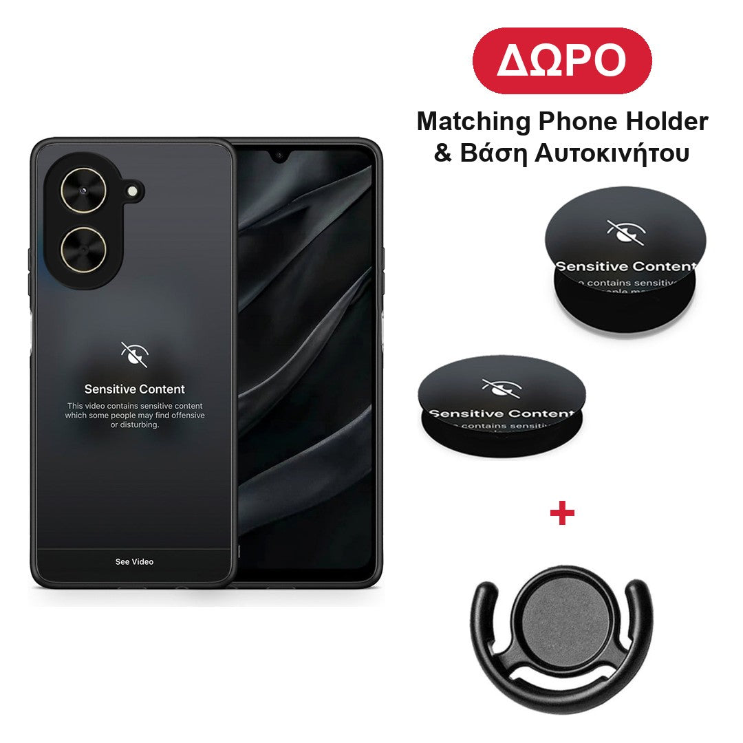Sensitive Content - Xiaomi Poco C71 θήκη + Δώρο Phone Holder & Βάση Αυτοκινήτου