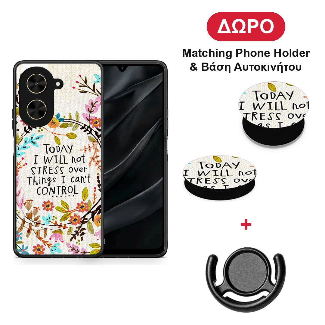 Stress Over - Xiaomi Poco C71 θήκη + Δώρο Phone Holder & Βάση Αυτοκινήτου