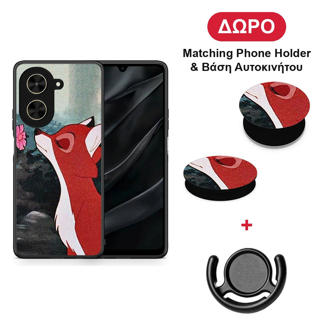 Tod And Vixey Love 2 - Xiaomi Poco C71 θήκη + Δώρο Phone Holder & Βάση Αυτοκινήτου