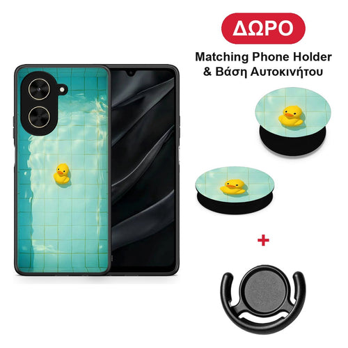 Yellow Duck - Xiaomi Poco C71 θήκη + Δώρο Phone Holder & Βάση Αυτοκινήτου