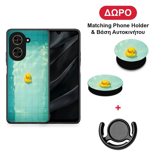 Yellow Duck - Xiaomi Poco C71 θήκη + Δώρο Phone Holder & Βάση Αυτοκινήτου
