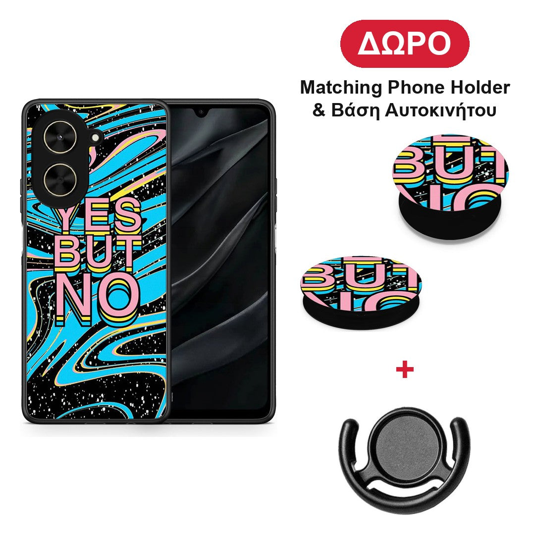 Yes But No - Xiaomi Poco C71 θήκη + Δώρο Phone Holder & Βάση Αυτοκινήτου