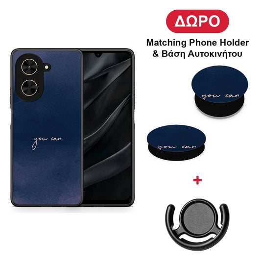You Can - Xiaomi Poco C71 θήκη + Δώρο Phone Holder & Βάση Αυτοκινήτου