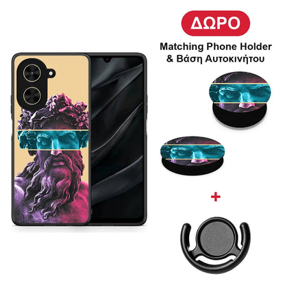 Zeus Art - Xiaomi Poco C71 θήκη + Δώρο Phone Holder & Βάση Αυτοκινήτου