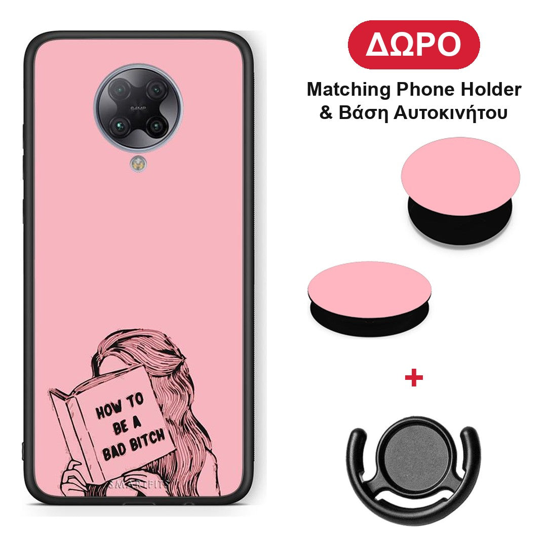 Bad Bitch - Xiaomi Poco F2 Pro θήκη + Δώρο Phone Holder & Βάση Αυτοκινήτου