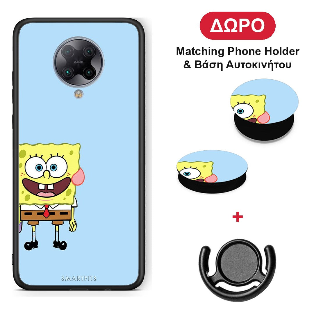 Friends Bob - Xiaomi Poco F2 Pro θήκη + Δώρο Phone Holder & Βάση Αυτοκινήτου