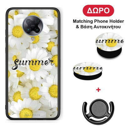 Summer Daisies - Xiaomi Poco F2 Pro θήκη + Δώρο Phone Holder & Βάση Αυτοκινήτου