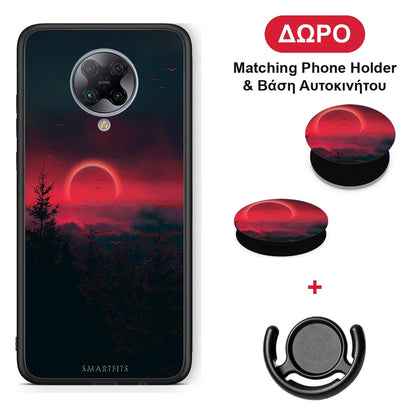 Tropic Sunset - Xiaomi Poco F2 Pro θήκη + Δώρο Phone Holder & Βάση Αυτοκινήτου